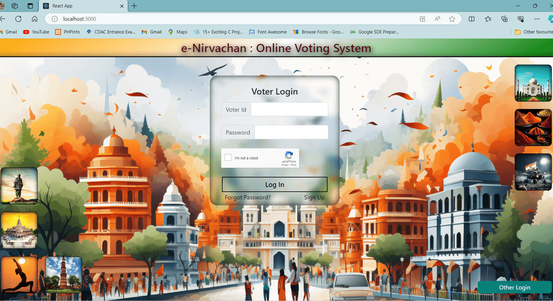 e-Nirvachan: Online Voting System